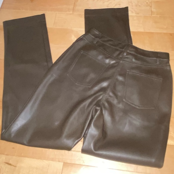 Oak and fort vegan leather pant - Picture 4 of 5